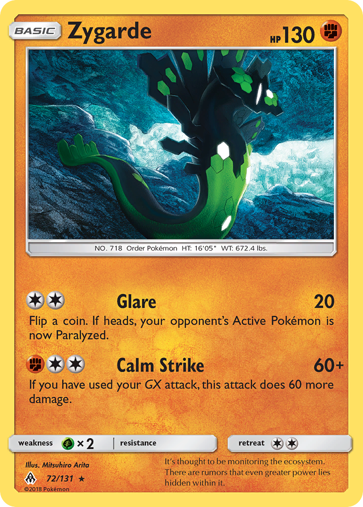 Zygarde (72/131) [Sun & Moon: Forbidden Light] | Gear Gaming Fayetteville