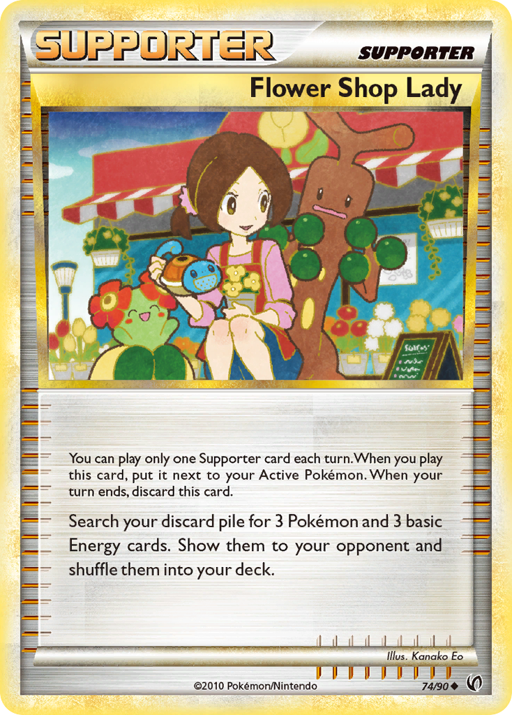 Flower Shop Lady (74/90) [HeartGold & SoulSilver: Undaunted] | Gear Gaming Fayetteville