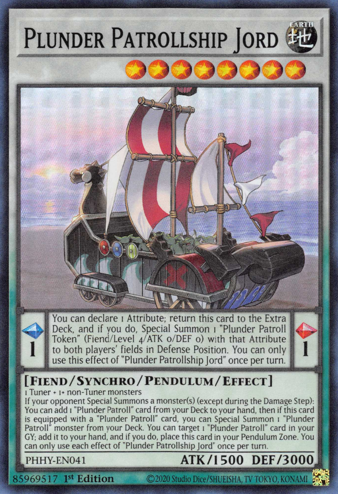 Plunder Patrollship Jord [PHHY-EN041] Super Rare | Gear Gaming Fayetteville