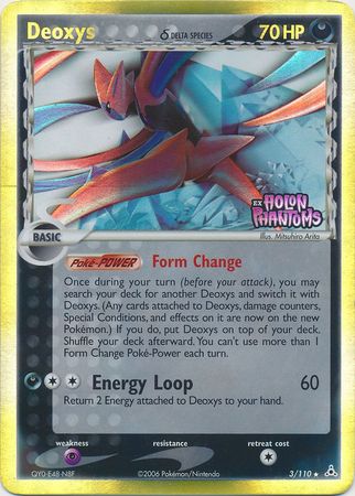 Deoxys (3/110) (Delta Species) (Stamped) [EX: Holon Phantoms] | Gear Gaming Fayetteville