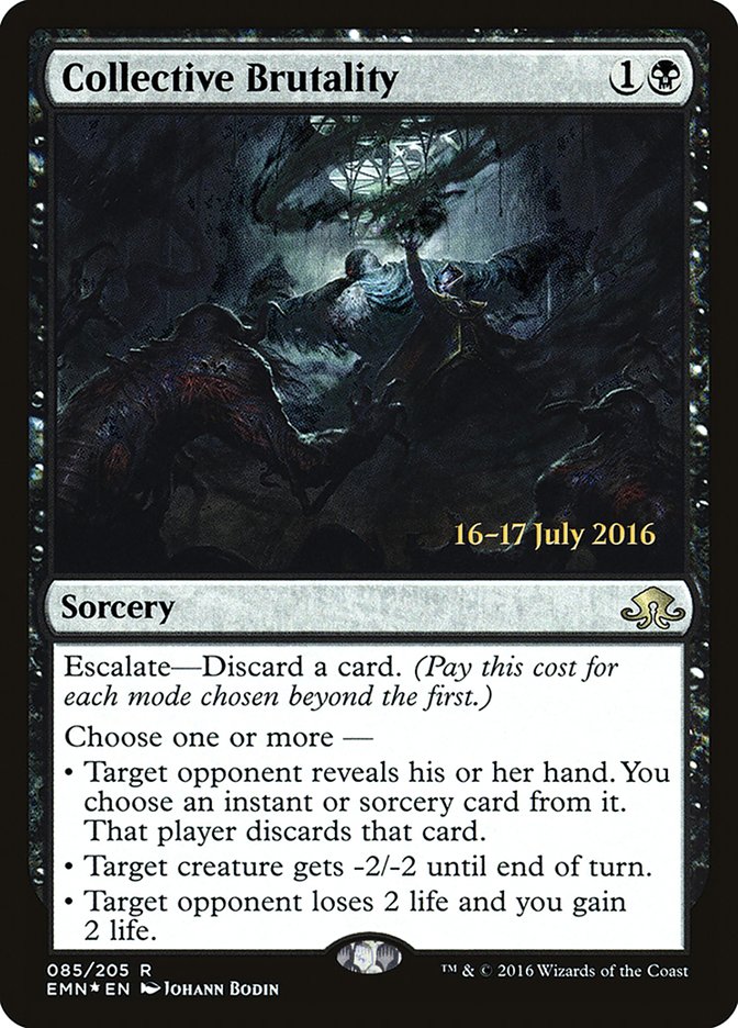 Collective Brutality [Eldritch Moon Prerelease Promos] | Gear Gaming Fayetteville