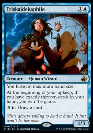 Triskaidekaphile (Promo Pack) [Innistrad: Midnight Hunt Promos] | Gear Gaming Fayetteville