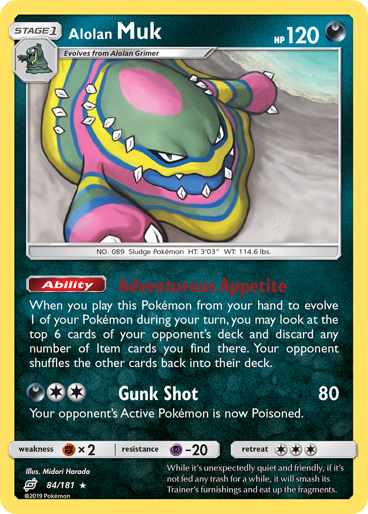 Alolan Muk (84/181) [Sun & Moon: Team Up] | Gear Gaming Fayetteville