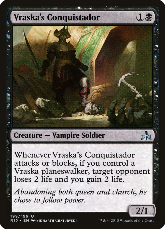 Vraska's Conquistador [Rivals of Ixalan] | Gear Gaming Fayetteville