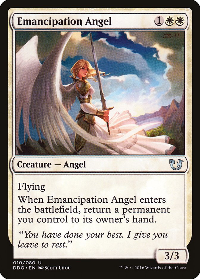 Emancipation Angel [Duel Decks: Blessed vs. Cursed] | Gear Gaming Fayetteville