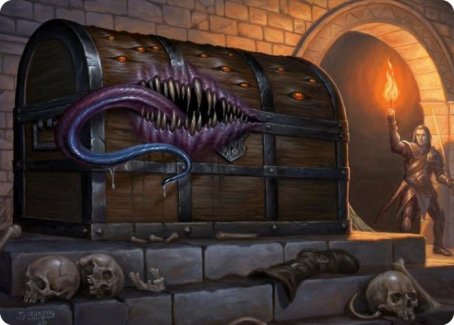 Mimic Art Card [Dungeons & Dragons: Adventures in the Forgotten Realms Art Series] | Gear Gaming Fayetteville