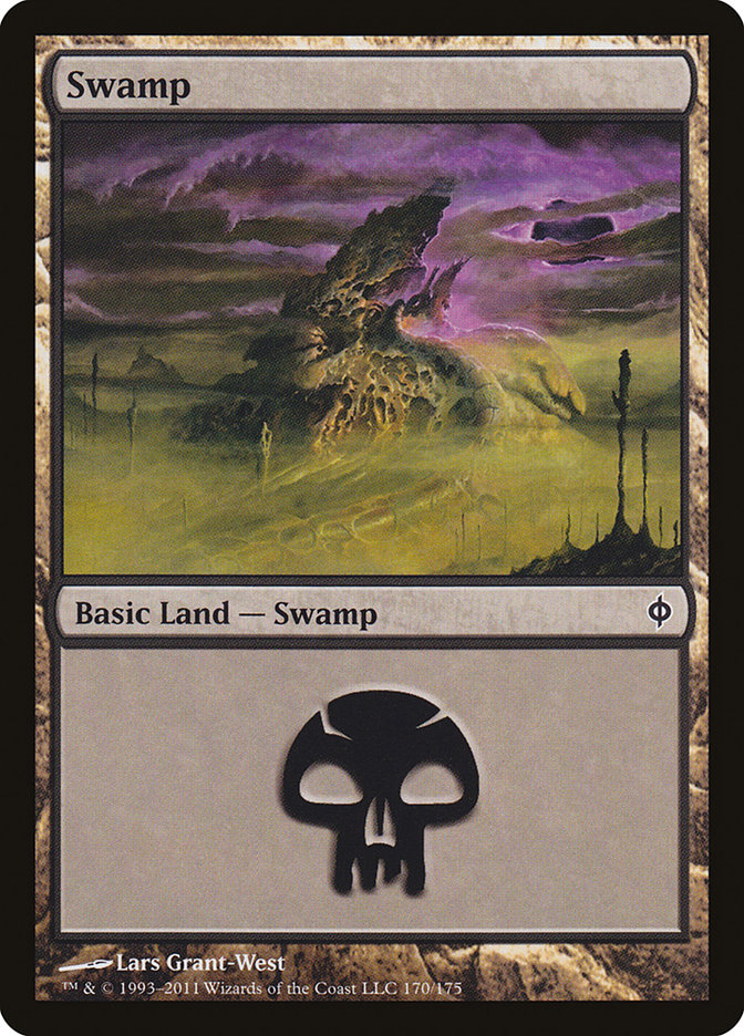 Swamp (170) [New Phyrexia] | Gear Gaming Fayetteville