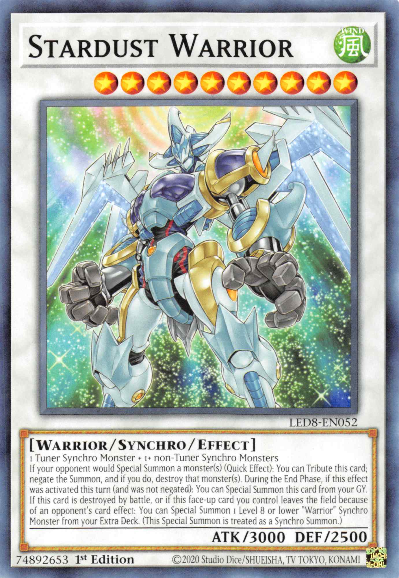 Stardust Warrior [LED8-EN052] Common | Gear Gaming Fayetteville