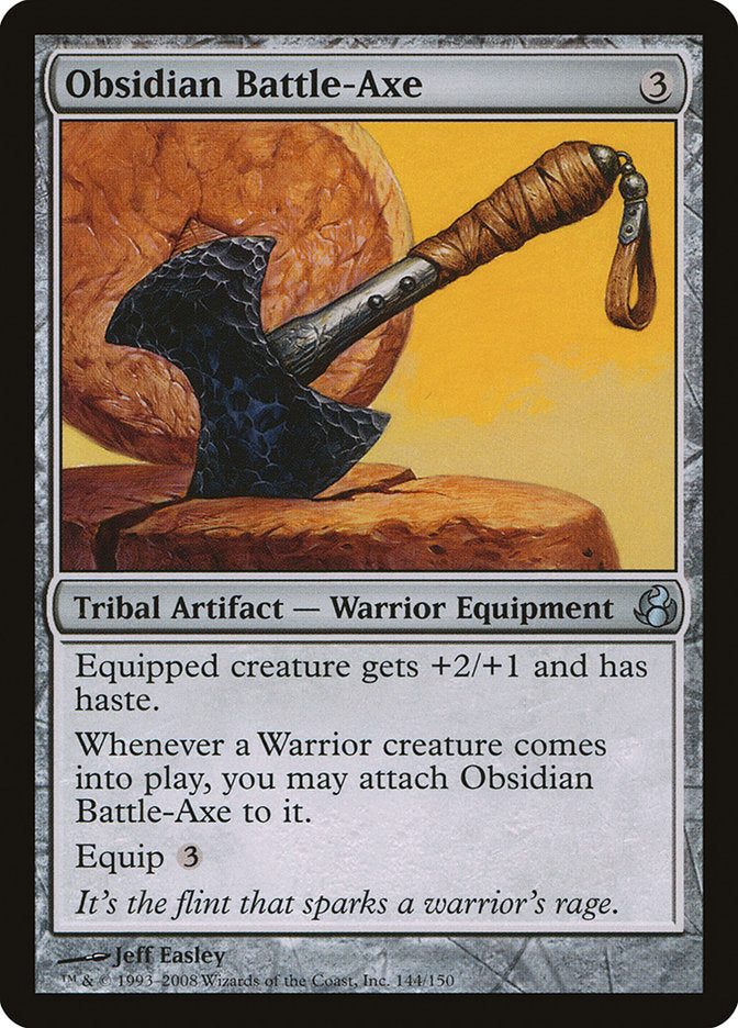 Obsidian Battle-Axe [Morningtide] | Gear Gaming Fayetteville