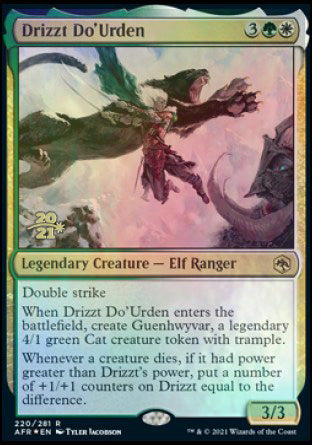 Drizzt Do'Urden [Dungeons & Dragons: Adventures in the Forgotten Realms Prerelease Promos] | Gear Gaming Fayetteville