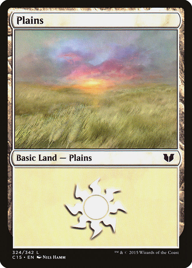 Plains (324) [Commander 2015] | Gear Gaming Fayetteville