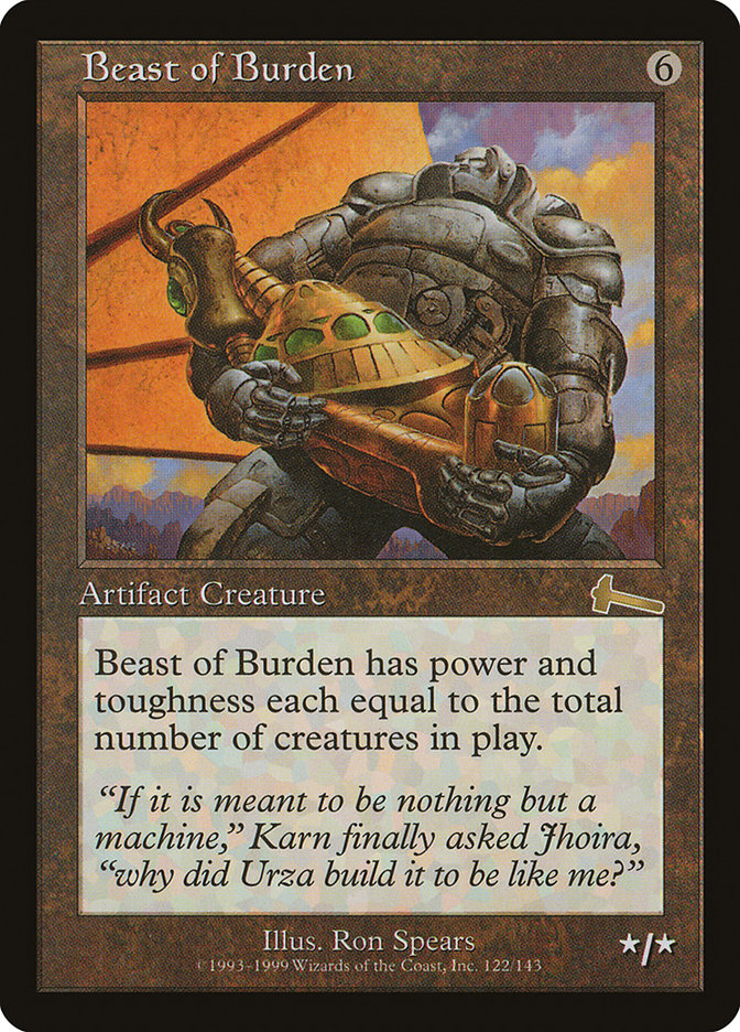 Beast of Burden [Urza's Legacy] | Gear Gaming Fayetteville