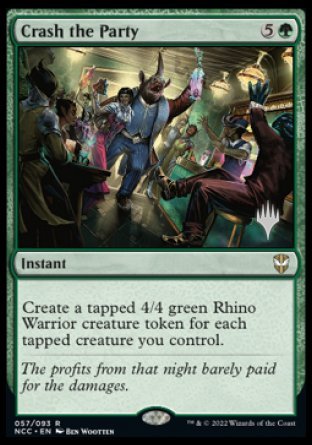 Crash the Party (Promo Pack) [Streets of New Capenna Commander Promos] | Gear Gaming Fayetteville
