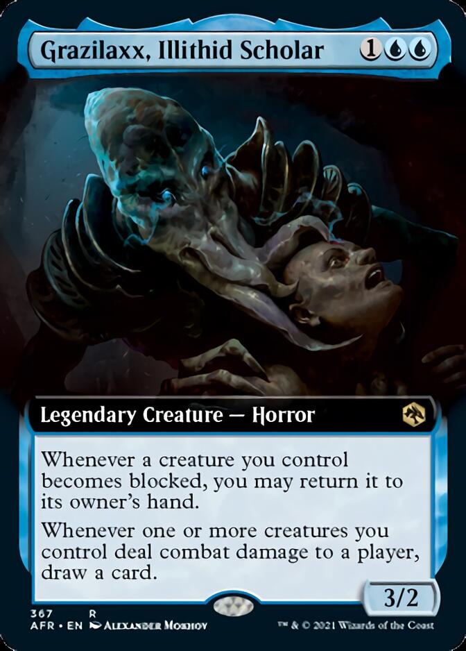 Grazilaxx, Illithid Scholar (Extended Art) [Dungeons & Dragons: Adventures in the Forgotten Realms] | Gear Gaming Fayetteville