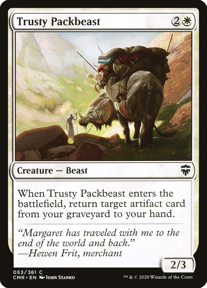 Trusty Packbeast [Commander Legends] | Gear Gaming Fayetteville