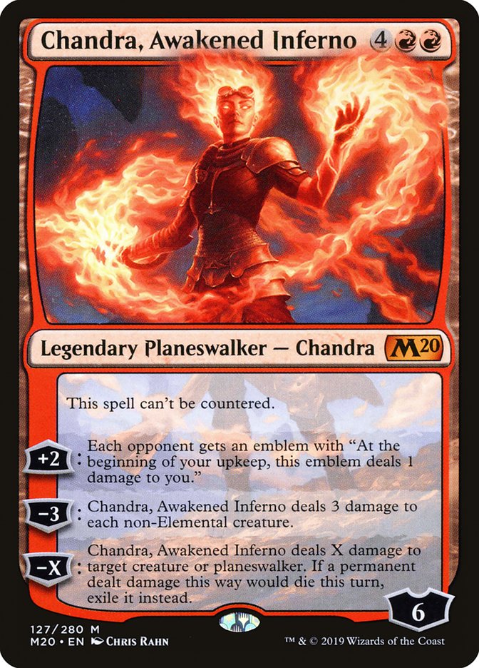 Chandra, Awakened Inferno [Core Set 2020] | Gear Gaming Fayetteville