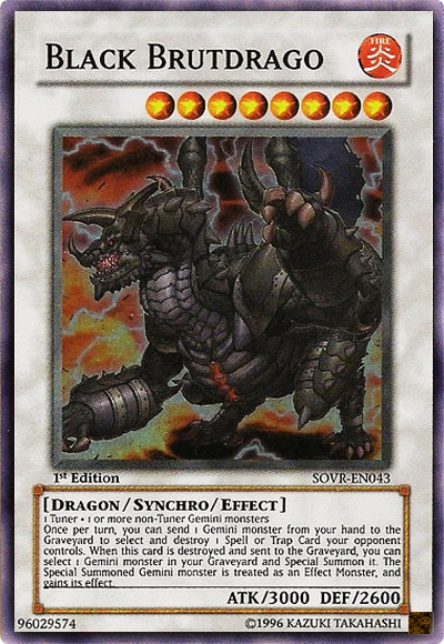 Black Brutdrago [SOVR-EN043] Super Rare | Gear Gaming Fayetteville