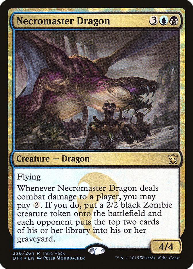 Necromaster Dragon (Intro Pack) [Dragons of Tarkir Promos] | Gear Gaming Fayetteville