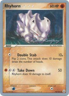 Rhyhorn (70/101) (King of the West - Michael Gonzalez) [World Championships 2005] | Gear Gaming Fayetteville