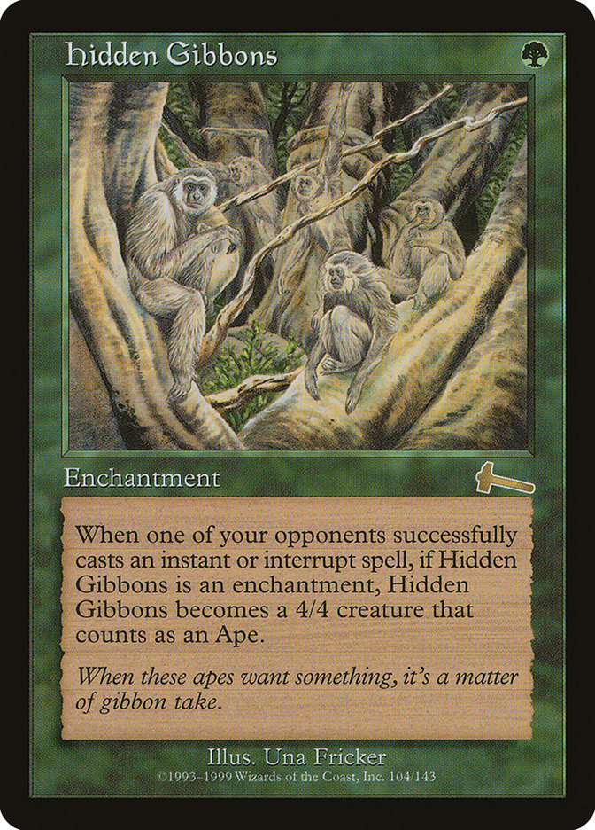 Hidden Gibbons [Urza's Legacy] | Gear Gaming Fayetteville