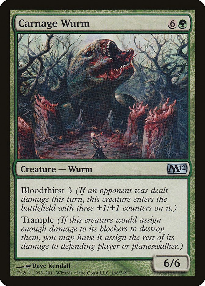 Carnage Wurm [Magic 2012] | Gear Gaming Fayetteville