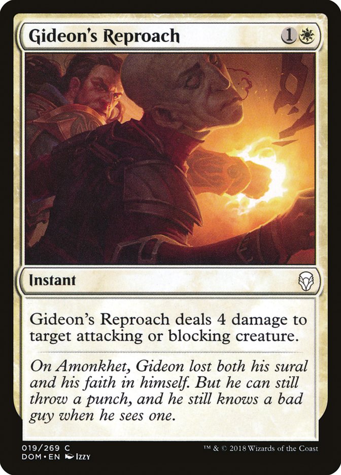 Gideon's Reproach [Dominaria] | Gear Gaming Fayetteville