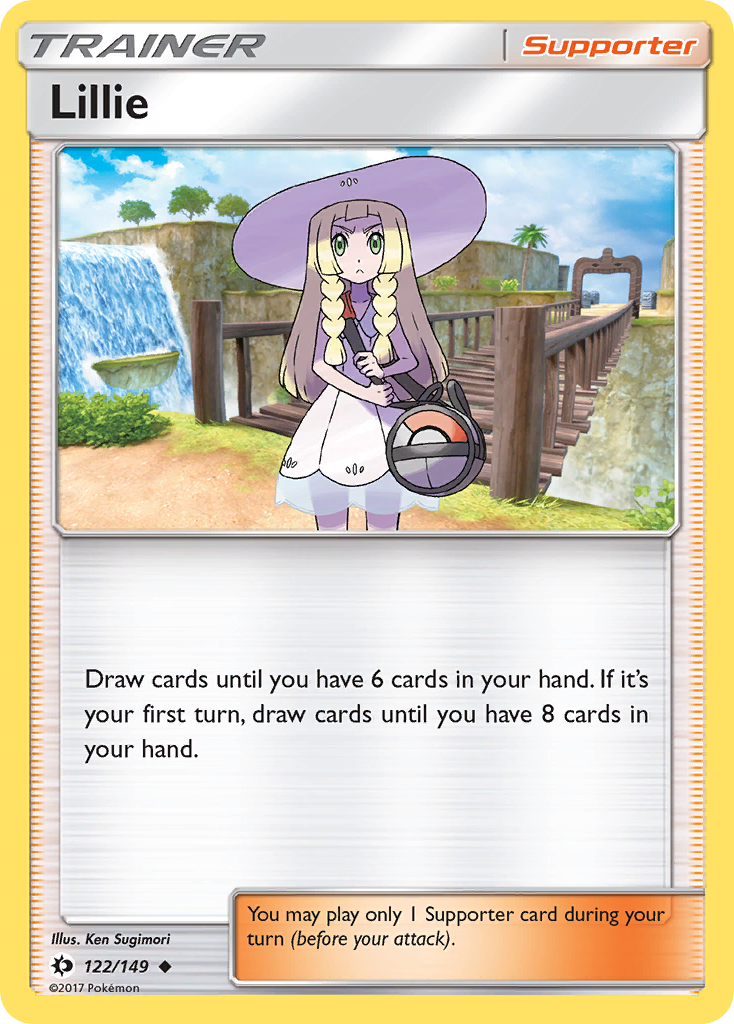 Lillie (122/149) [Sun & Moon: Base Set] | Gear Gaming Fayetteville