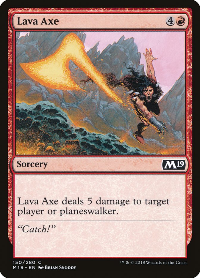 Lava Axe [Core Set 2019] | Gear Gaming Fayetteville