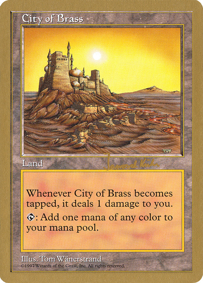 City of Brass (Janosch Kuhn) [World Championship Decks 1997] | Gear Gaming Fayetteville