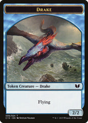 Drake // Elemental (020) Double-Sided Token [Commander 2015 Tokens] | Gear Gaming Fayetteville