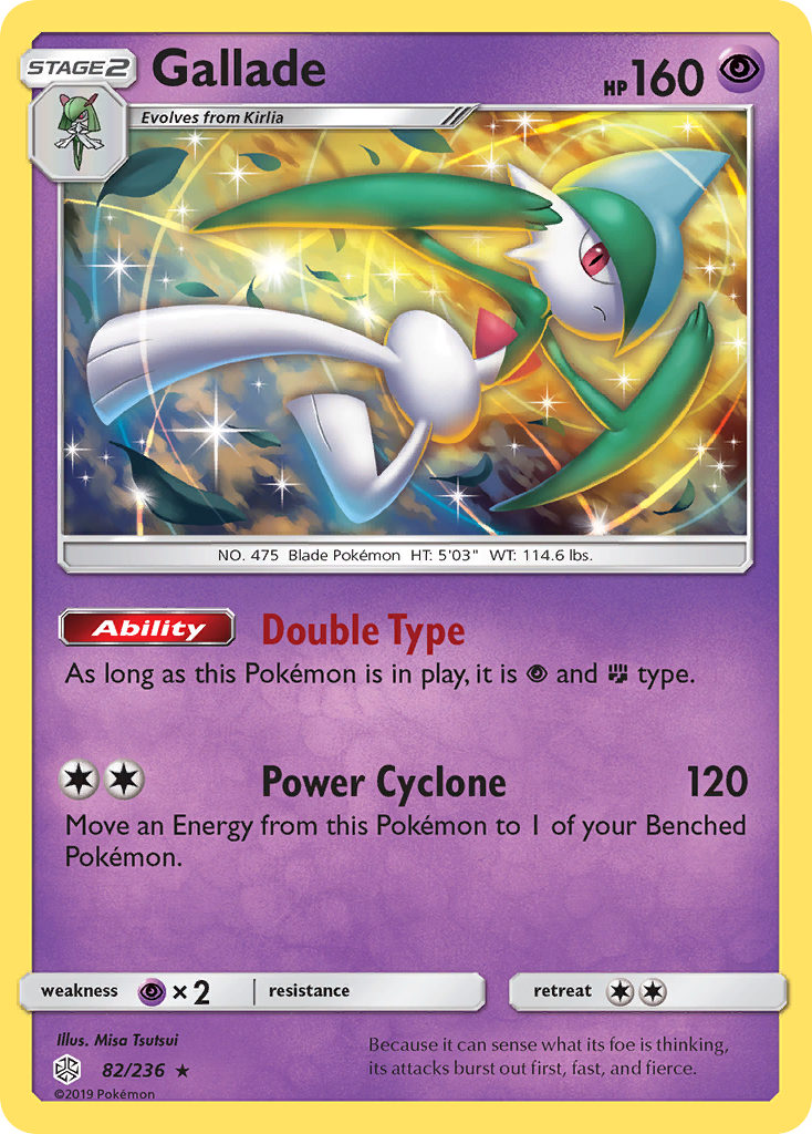 Gallade (82/236) [Sun & Moon: Cosmic Eclipse] | Gear Gaming Fayetteville