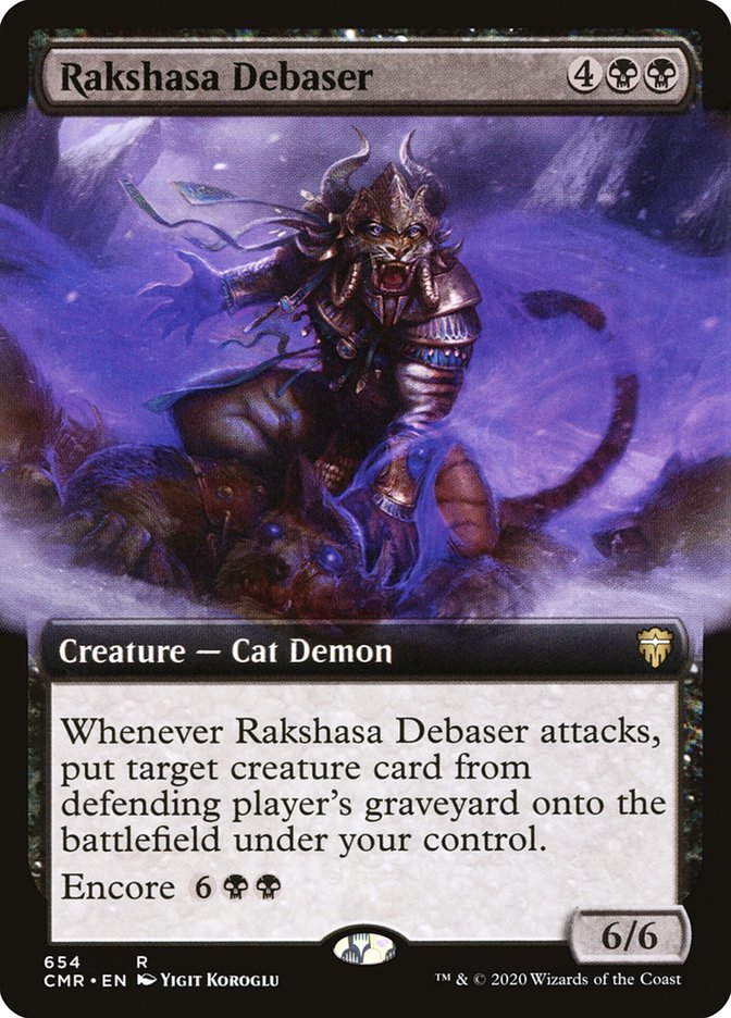 Rakshasa Debaser (Extended Art) [Commander Legends] | Gear Gaming Fayetteville