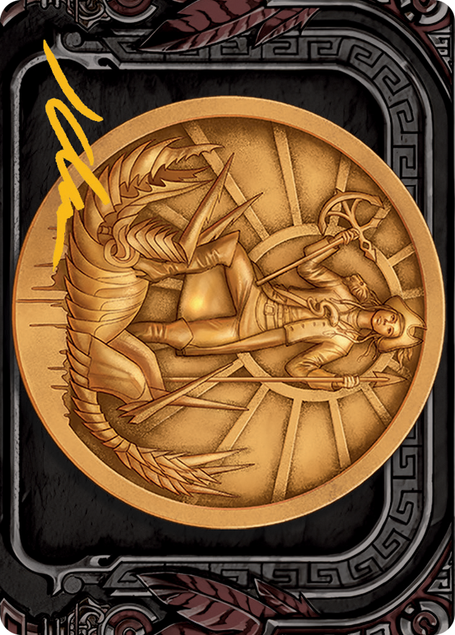 Captain Lannery Storm Art Card (Gold-Stamped Signature) [March of the Machine Art Series] | Gear Gaming Fayetteville