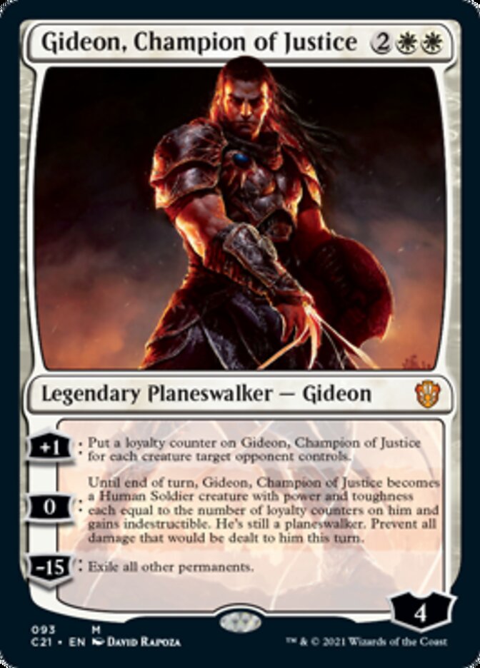 Gideon, Champion of Justice [Commander 2021] | Gear Gaming Fayetteville