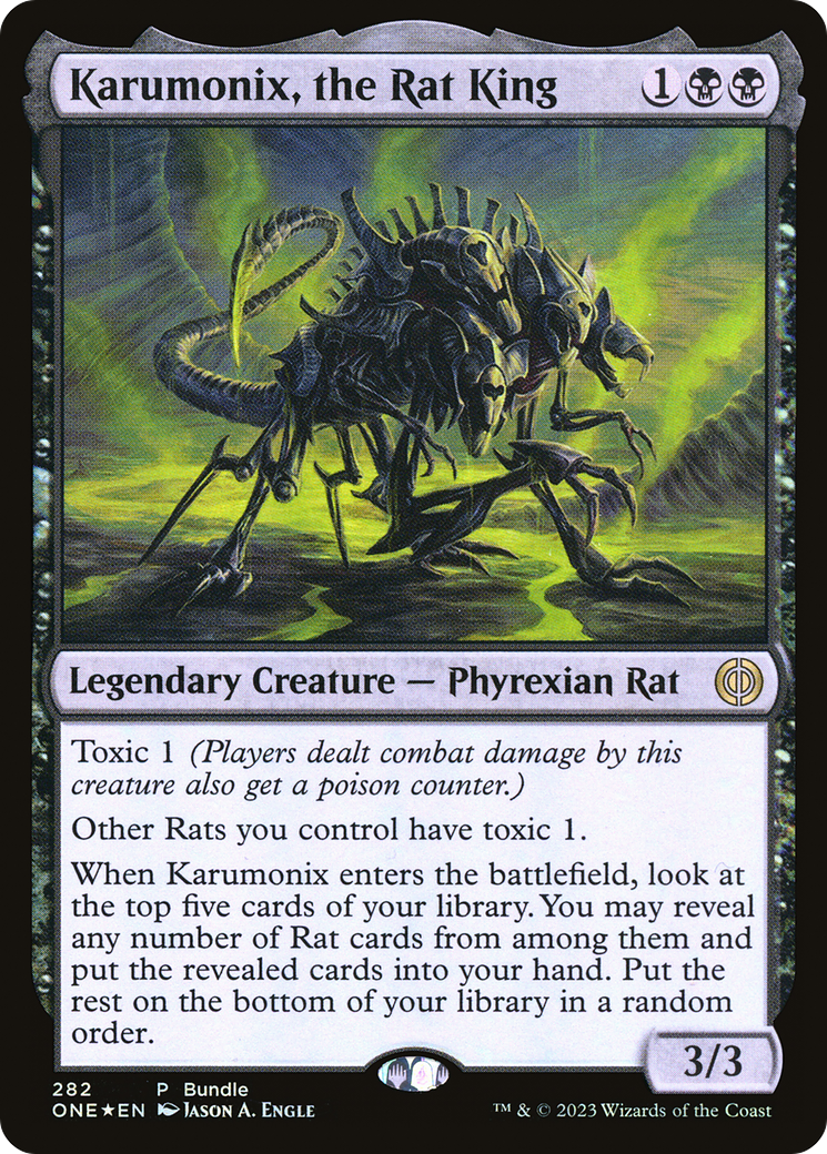 Karumonix, the Rat King (Bundle) [Phyrexia: All Will Be One] | Gear Gaming Fayetteville