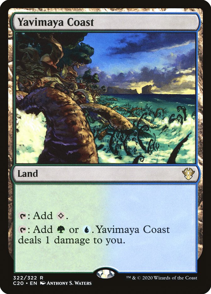 Yavimaya Coast [Commander 2020] | Gear Gaming Fayetteville