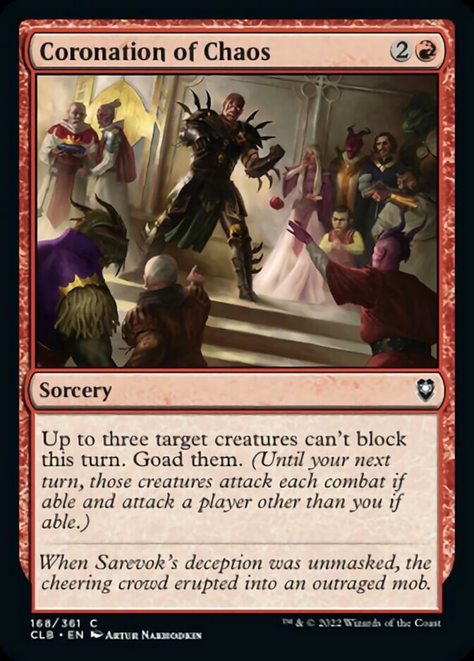 Coronation of Chaos [Commander Legends: Battle for Baldur's Gate] | Gear Gaming Fayetteville