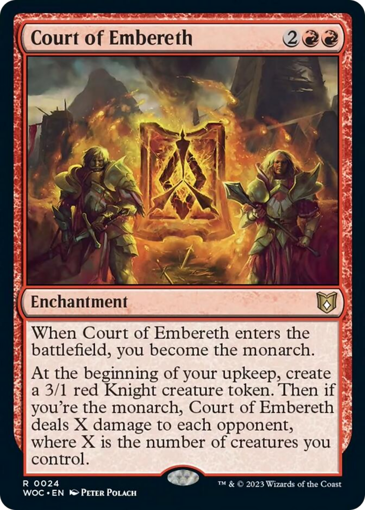 Court of Embereth [Wilds of Eldraine Commander] | Gear Gaming Fayetteville