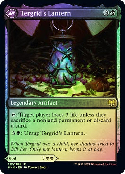 Tergrid, God of Fright // Tergrid's Lantern [Kaldheim Prerelease Promos] | Gear Gaming Fayetteville