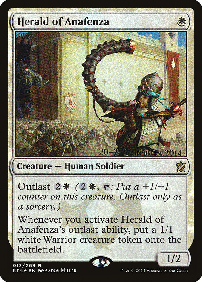Herald of Anafenza [Khans of Tarkir Prerelease Promos] | Gear Gaming Fayetteville
