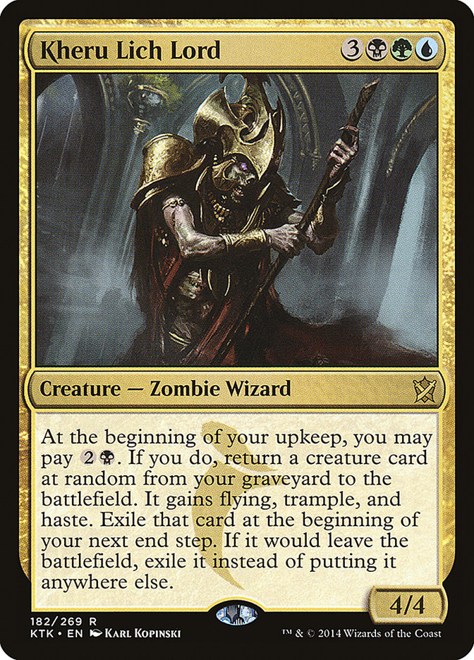 Kheru Lich Lord [Khans of Tarkir] | Gear Gaming Fayetteville