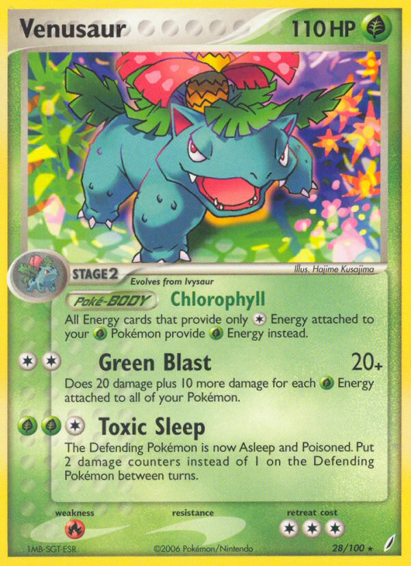 Venusaur (28/100) [EX: Crystal Guardians] | Gear Gaming Fayetteville