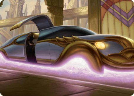 Mysterious Limousine Art Card [Streets of New Capenna Art Series] | Gear Gaming Fayetteville