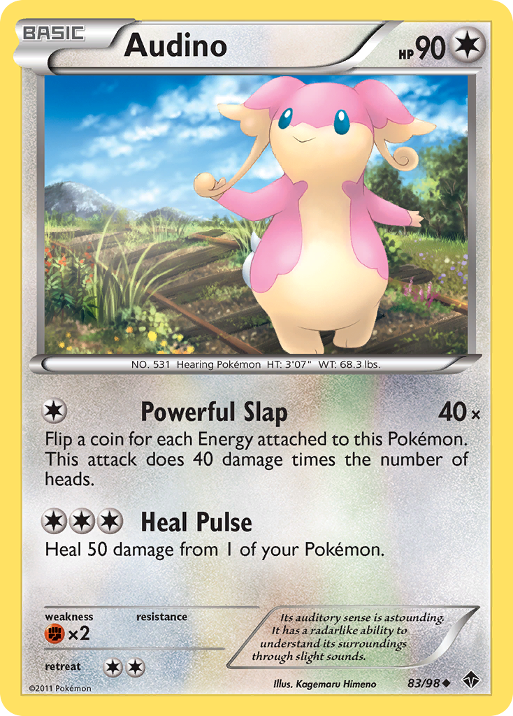 Audino (83/98) [Black & White: Emerging Powers] | Gear Gaming Fayetteville