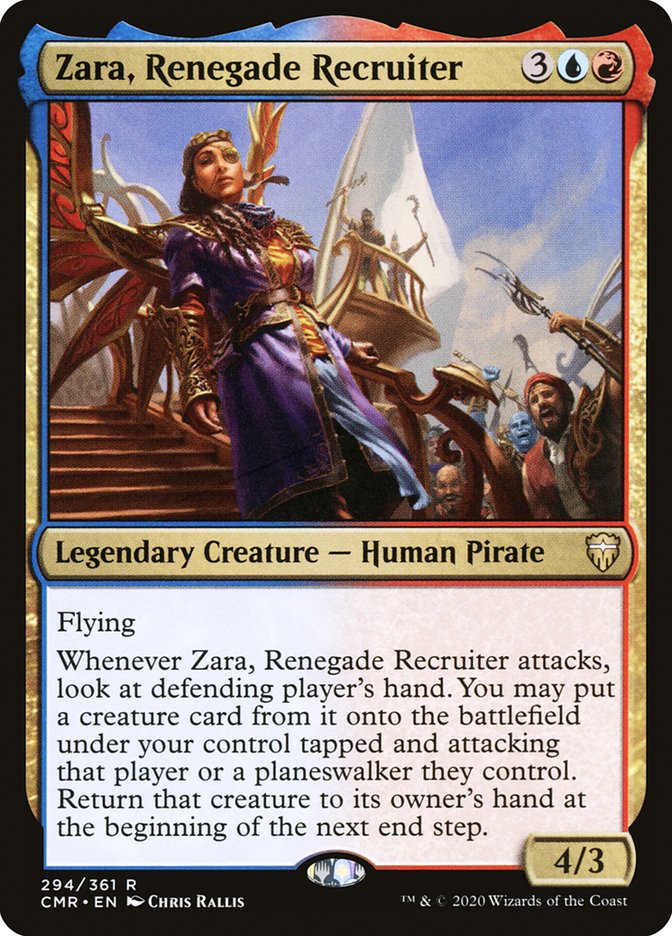 Zara, Renegade Recruiter [Commander Legends] | Gear Gaming Fayetteville