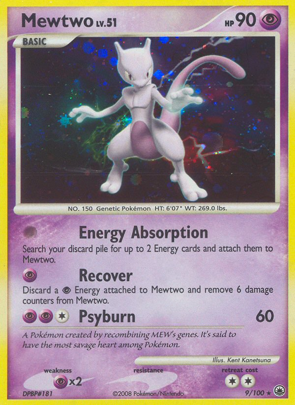 Mewtwo (9/100) [Diamond & Pearl: Majestic Dawn] | Gear Gaming Fayetteville