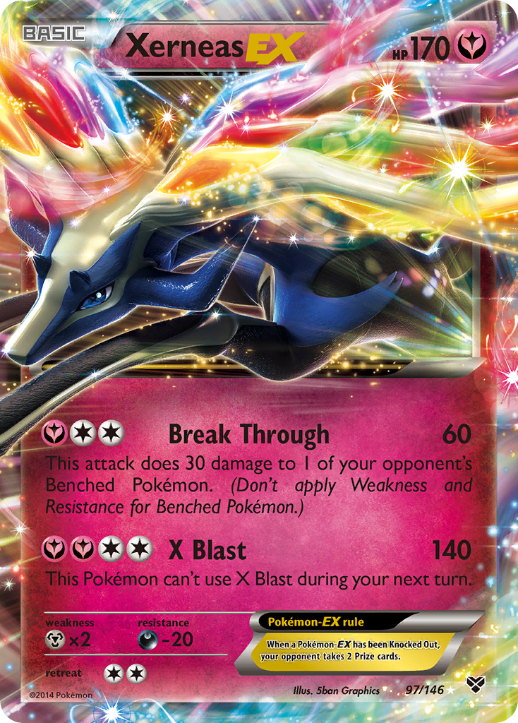 Xerneas EX (97/146) [XY: Base Set] | Gear Gaming Fayetteville