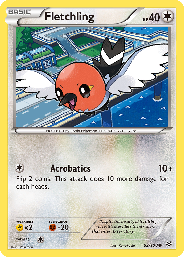 Fletchling (82/108) [XY: Roaring Skies] | Gear Gaming Fayetteville