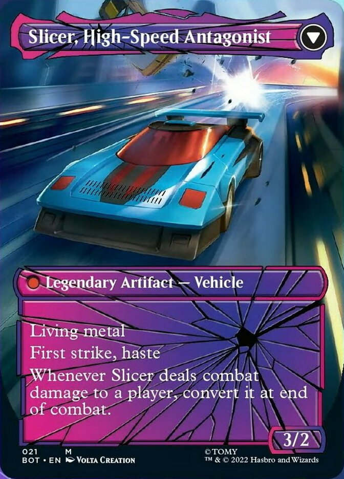 Slicer, Hired Muscle // Slicer, High-Speed Antagonist (Shattered Glass) [Transformers] | Gear Gaming Fayetteville