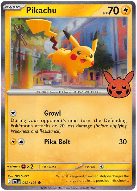 Pikachu (062/193) [Trick or Trade 2023] | Gear Gaming Fayetteville